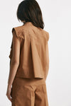camicia in cotone bruciato women Nude - 6