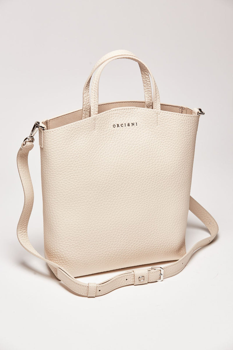 borsa ladylike soft - b02167 avorio women Orciani - 6