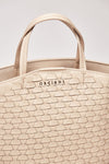 borsa ladylike nappa woven - b02167 avorio women Orciani - 4