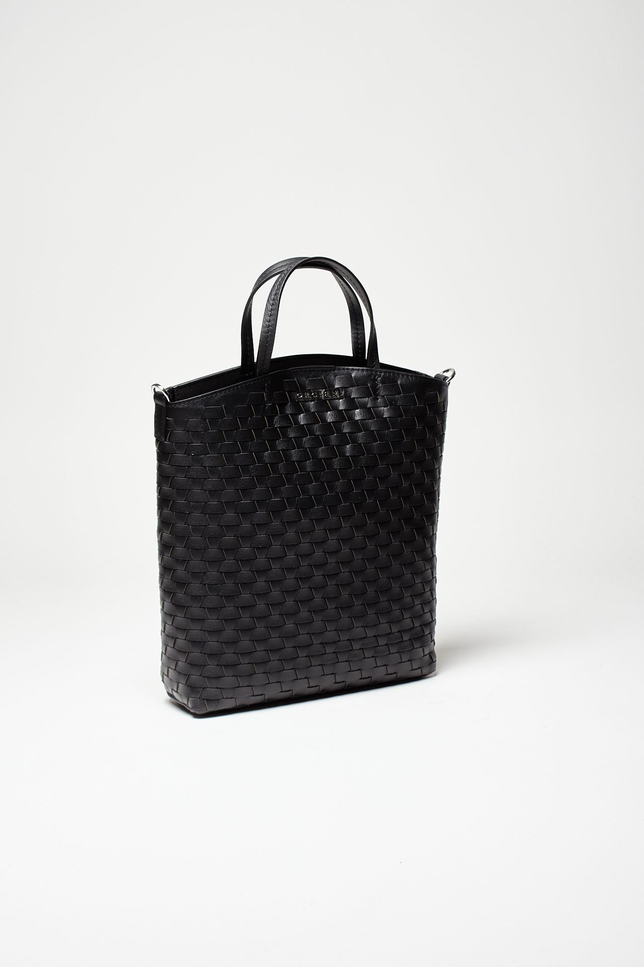 borsa ladylike nappa woven - b02167 nero women Orciani - 2