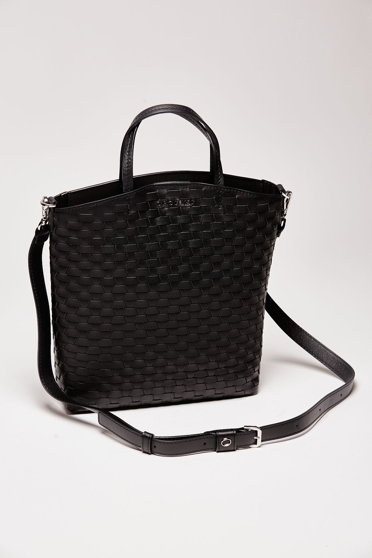 borsa ladylike nappa woven - b02167 nero women Orciani - 6
