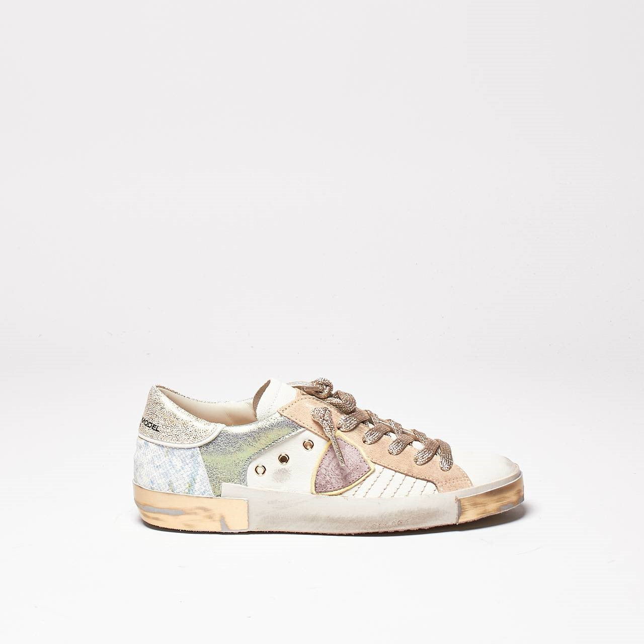 sneakers in pelle e suede paris – prld-vyx3 women Philippe model - 8