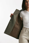 caban in cotone verde militare women ( p - s ) - 5