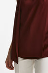 top con sciarpa bordeaux women ( p - s ) - 6