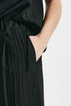 pantalone effetto stropicciato nero women ( p - s ) - 5
