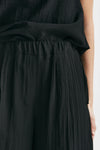 pantalone effetto stropicciato nero women ( p - s ) - 6