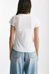 t-shirt basica girocollo bianco women ( p - s ) - 3
