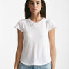 t-shirt basica girocollo bianco women ( p - s ) - 5