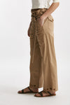 pantalone in cotone cammello vita regolare women Seafarer - 2