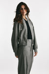 bomber in tela di lana grigio women Seafarer - 4