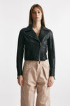 chiodo in pelle nero women Myskin - 5