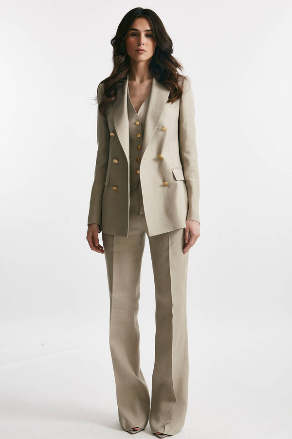 tailleur doppiopetto t-parigi sabbia women Tagliatore