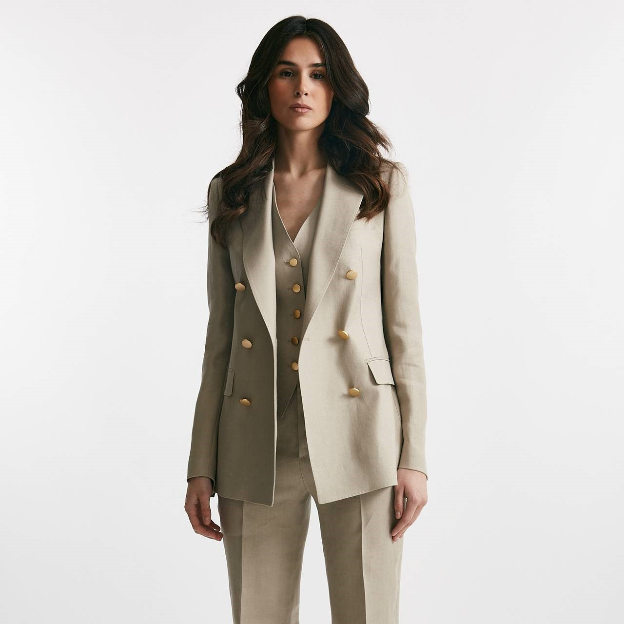 tailleur doppiopetto t-parigi sabbia women Tagliatore - 11