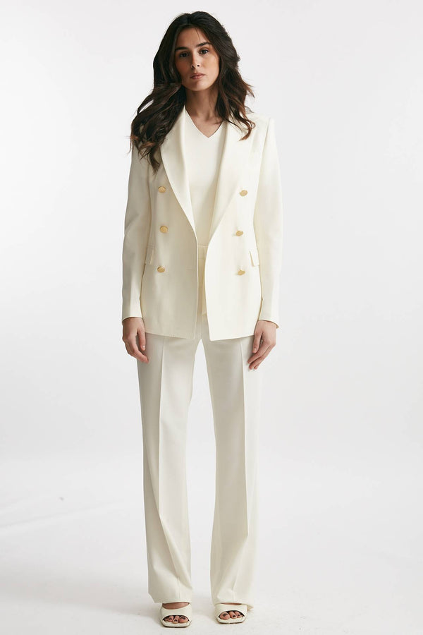 tailleur doppiopetto t-parigi bianco women Tagliatore