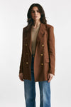 blazer over in lino jasmine10b tabacco women Tagliatore - 1