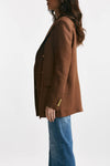 blazer over in lino jasmine10b tabacco women Tagliatore - 2