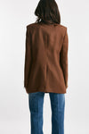 blazer over in lino jasmine10b tabacco women Tagliatore - 3