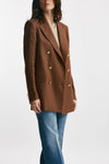 blazer over in lino jasmine10b tabacco women Tagliatore - 4