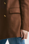 blazer over in lino jasmine10b tabacco women Tagliatore - 6