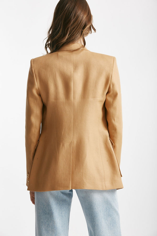 giacca in lino honey deserto women Tagliatore