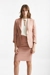 gonna tubino vita alta rosa women Tagliatore - 1