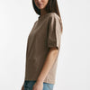 t-shirt over tortora women Federica tosi - 6
