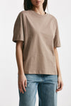t-shirt over tortora women Federica tosi - 4