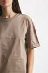 t-shirt over tortora women Federica tosi - 5