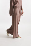 pantalone fluido rosa antico women Federica tosi - 4
