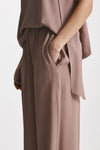 pantalone fluido rosa antico women Federica tosi - 5