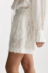 short con applicazioni bianco vita alta women Federica tosi - 3
