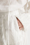 short con applicazioni bianco vita alta women Federica tosi - 6
