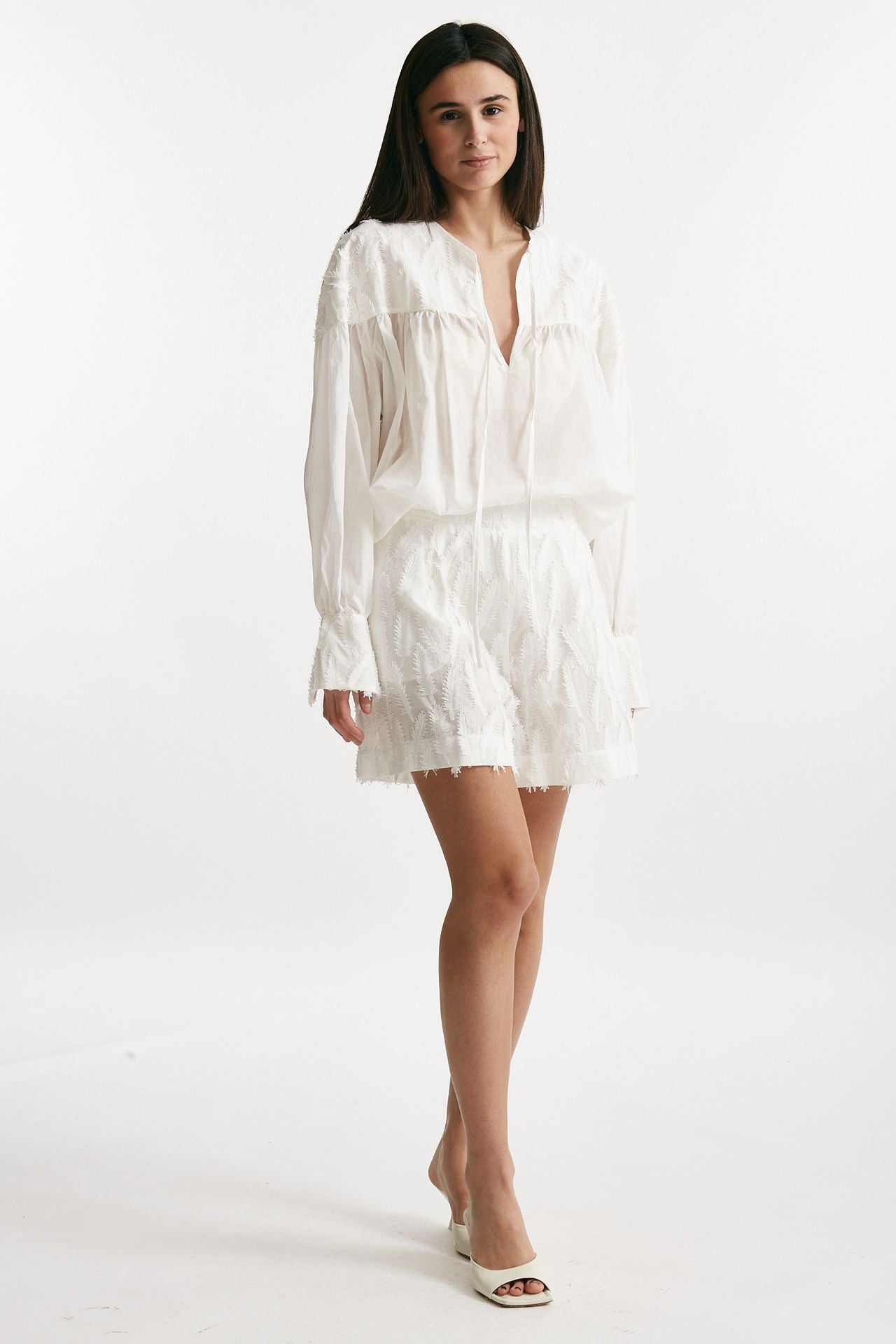camicia over bianco women Federica tosi - 1