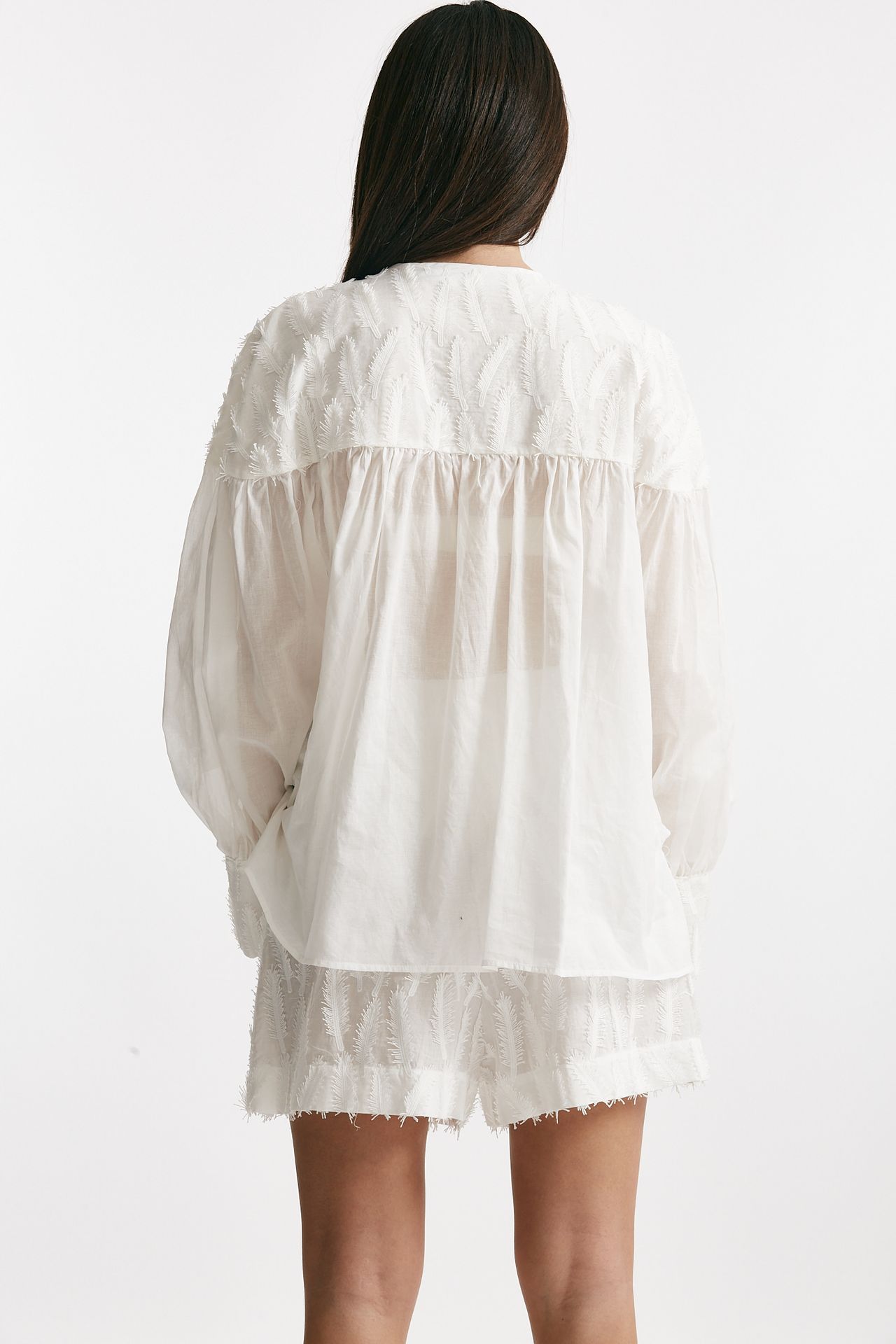 camicia over bianco women Federica tosi - 3