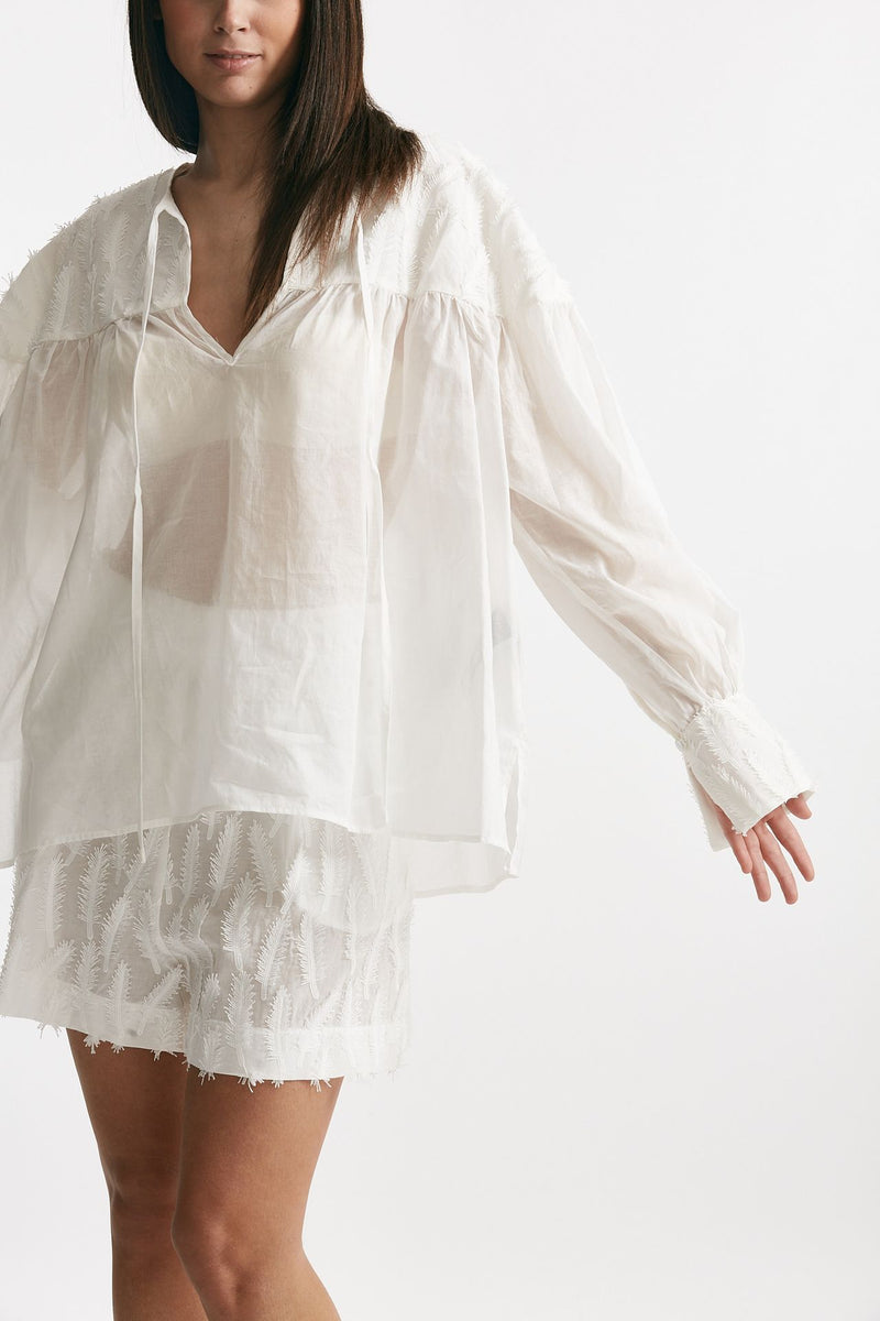 camicia over bianco women Federica tosi - 7