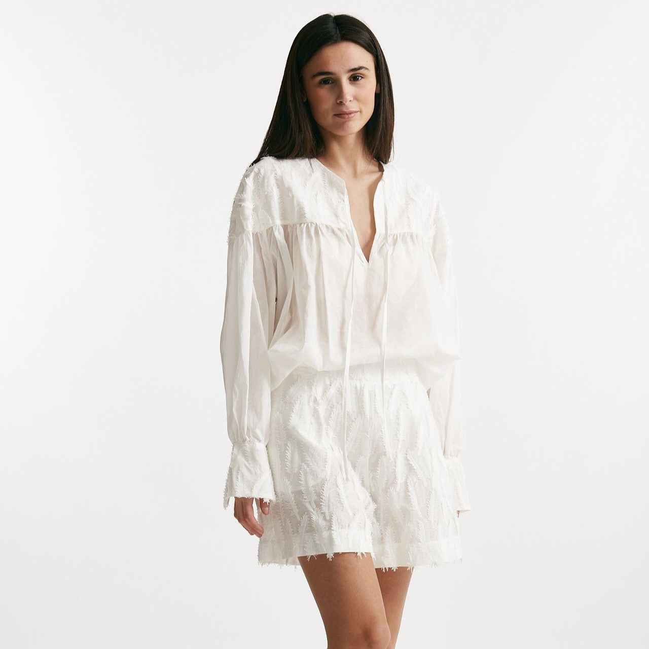 camicia over bianco women Federica tosi - 8