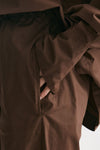 pantalone palazzo vita alta cioccolato women Federica tosi - 4