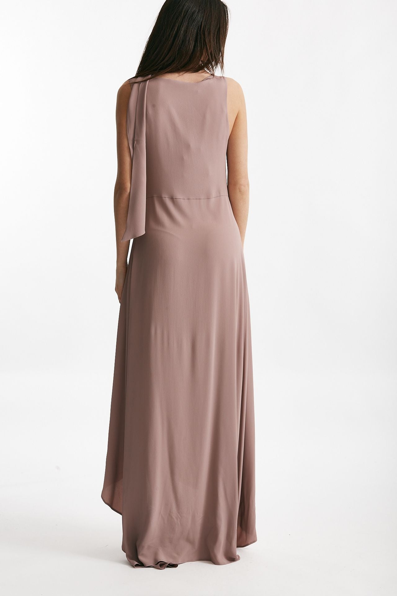 abito lungo rosa cipolla women Federica tosi - 3