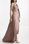 abito lungo rosa cipolla women Federica tosi - 4