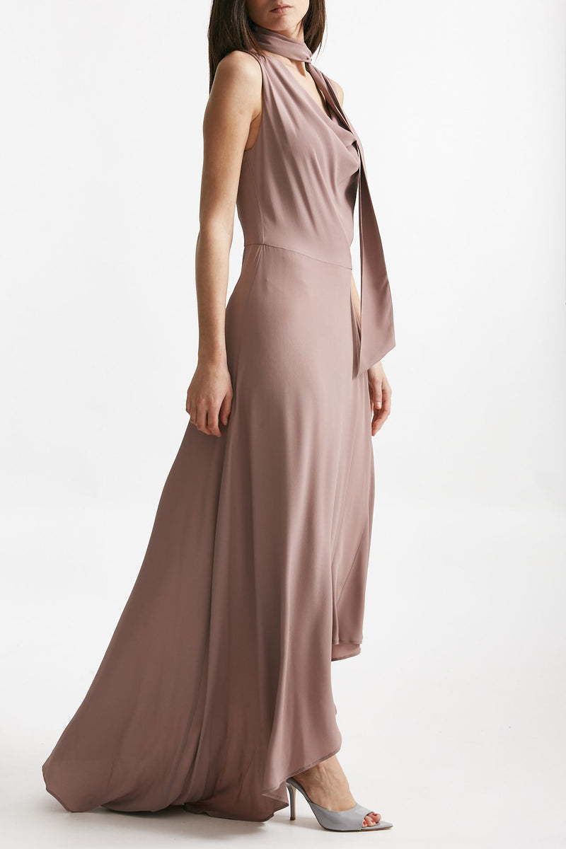 abito lungo rosa cipolla women Federica tosi - 4