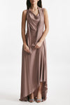 abito lungo rosa cipolla women Federica tosi - 5