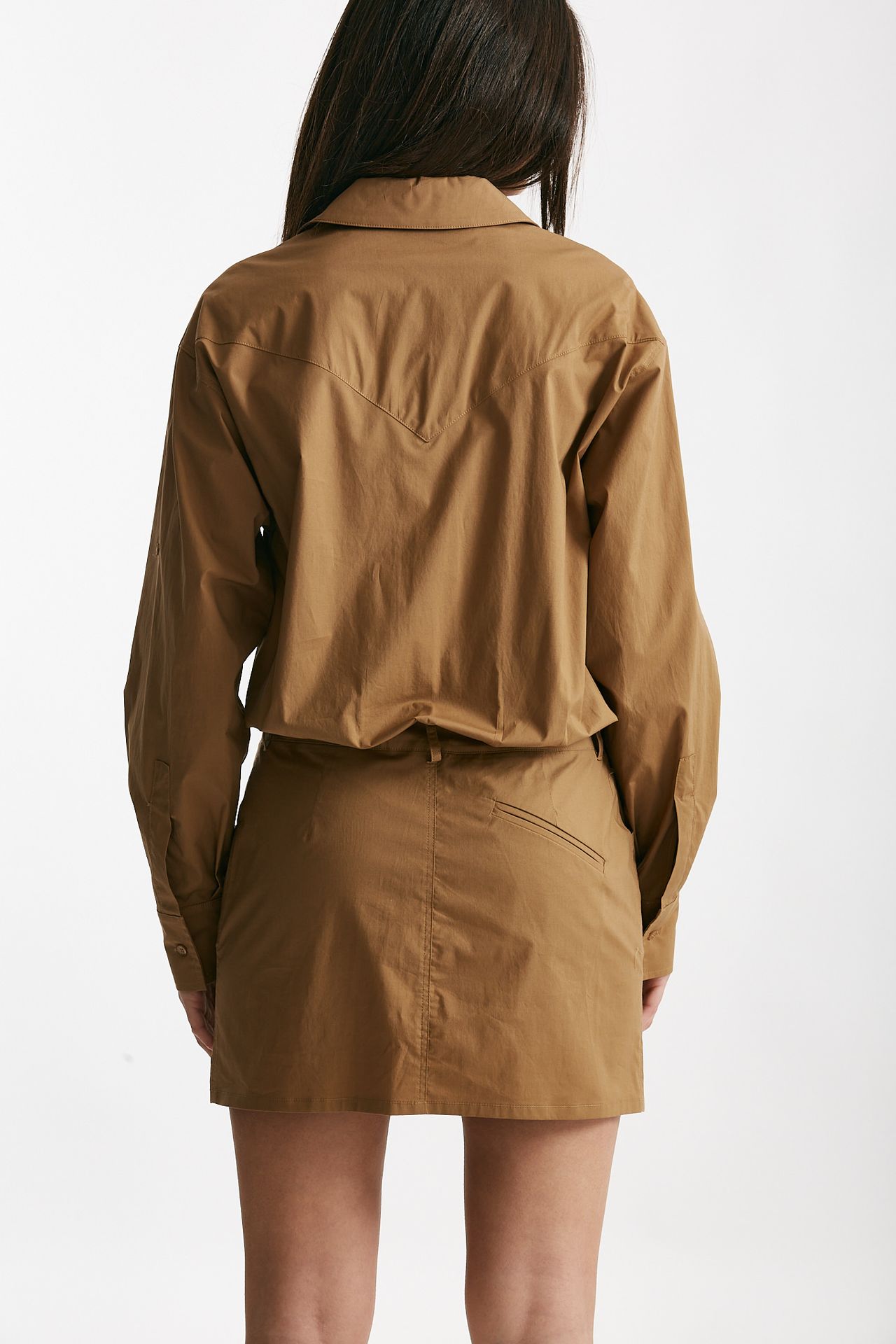 abito in cotone cammello women Federica tosi - 5