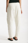 pantalone loose bianco gessato women Transit par such - 3