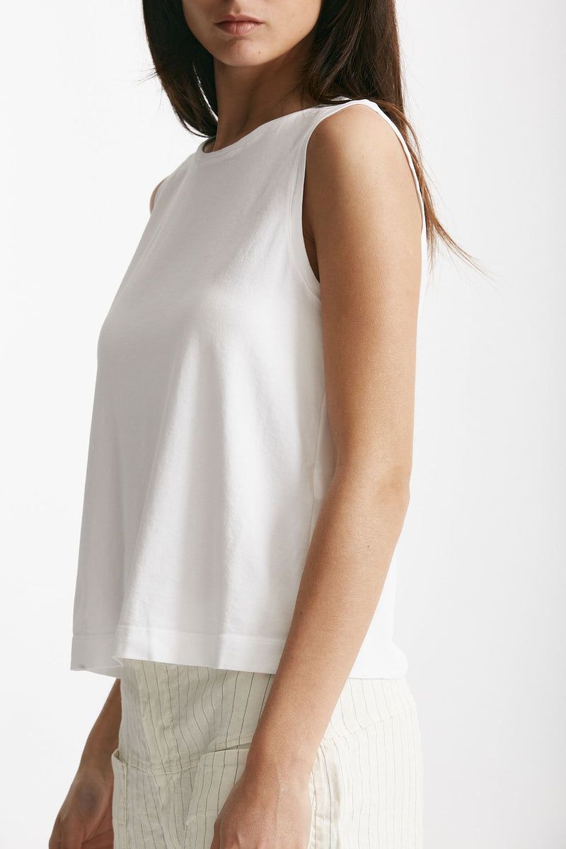 top in cotone bianco women Transit par such - 2