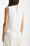 top in cotone bianco women Transit par such - 4