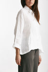 camicia in lino bianco women Transit par such - 3