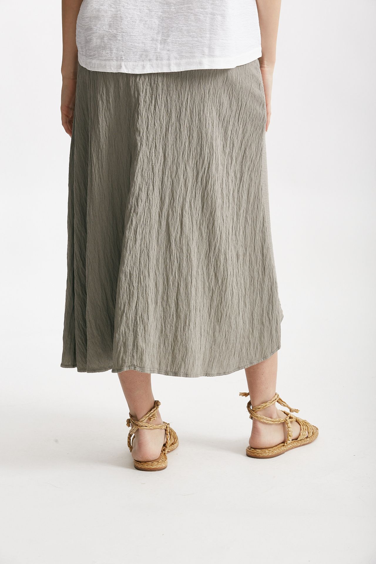 gonna asimmetrica tortora women Transit par such - 3