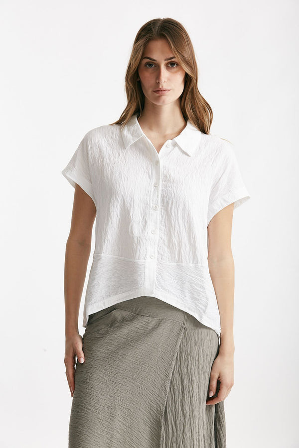 camicia in viscosa bianco women Transit par such