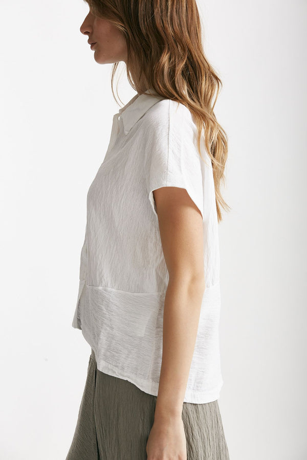 camicia in viscosa bianco women Transit par such
