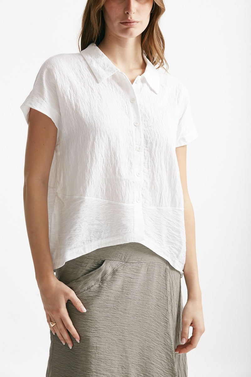camicia in viscosa bianco women Transit par such - 4